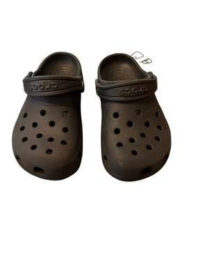 Crocs Classic Clogs Black Unisex Size 8
